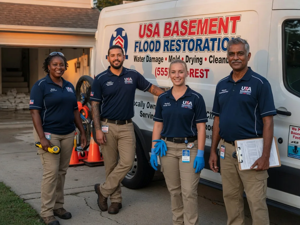 Basement Flood Cleanup company in Golden Eagle, IL